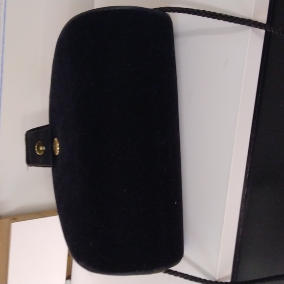 Magid Vintage Velvet Evening Bag Purse Crossbody Small - Picture 4 of 10